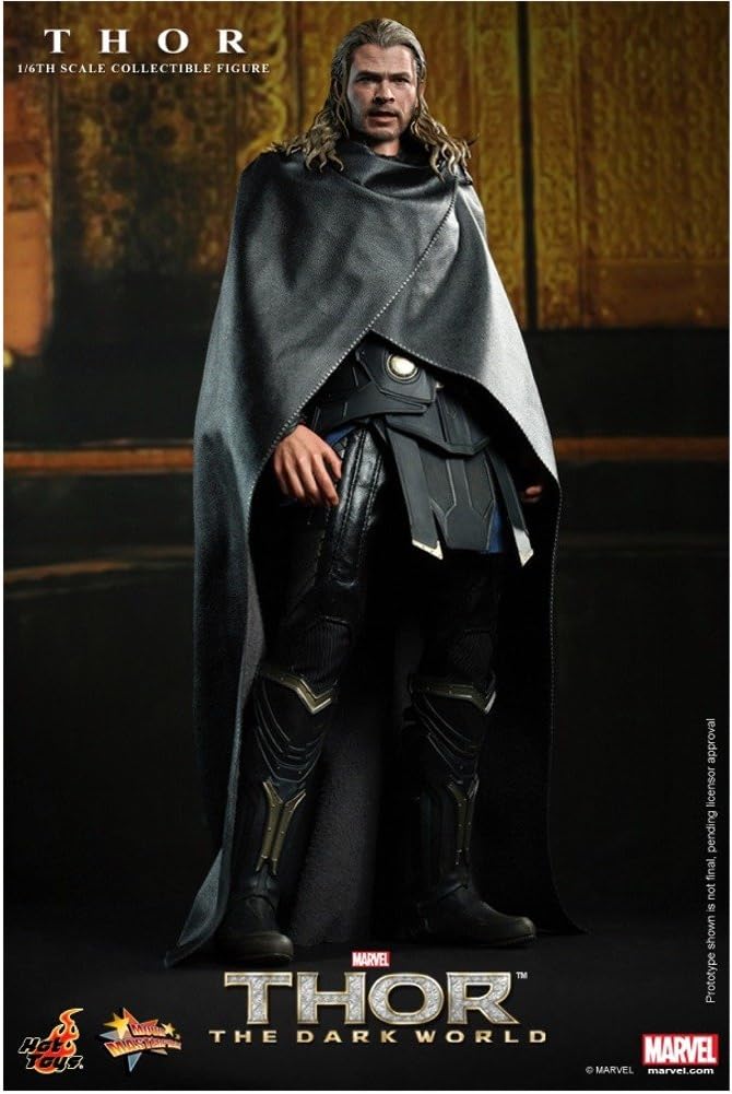 Thor Light Asgardian Armor Dark World 1/6 Scale Hot Toys Exclusive Action Figure