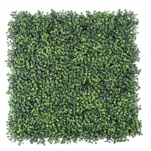 12pcs Grass Siding - Spare De Plante Artificielle, Mur D'herbe, Haie Verte, écran De Clôture, Mur De Fond D'herbe, écran De Haie De Confidentialité Artificiel à L'he(Size:50*50cm,Color:Herbe de Milan)