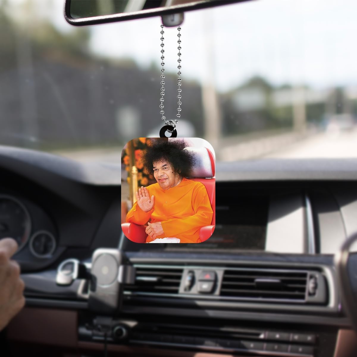 Sathya Sai Baba Picture for car Hanging | Hindu car Hanging | sai Baba Idol for car | sathya sai Baba for car