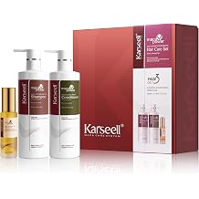 Karseell Hair Care Set with Shampoo Conditioner & Argan Hair Oil