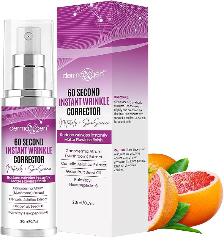 Sérum facial DERMAXGEN com complexo de peptídeos, 20 mL