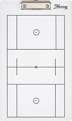 Vista 29 de Murray Sporting Goods Portapapeles de borrado en seco Pizarra blanca de borrado en seco de doble cara