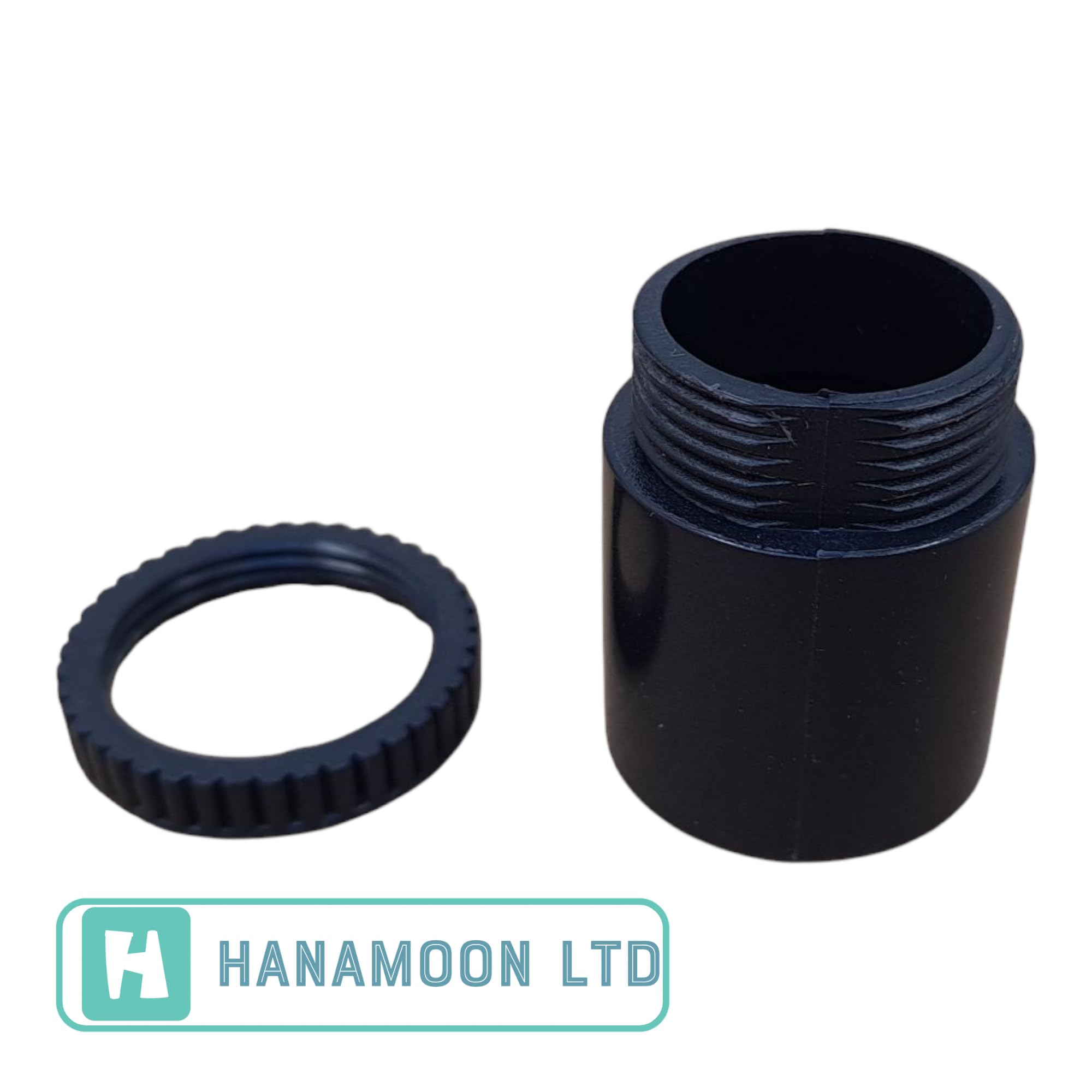 25mm PVC Male Conduit Adaptor Black- Pack of 10 - Image 3