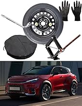 Spare Wheel Kit 17" Compatible with Lexus LBX with Jack, Key, Gloves and Bag