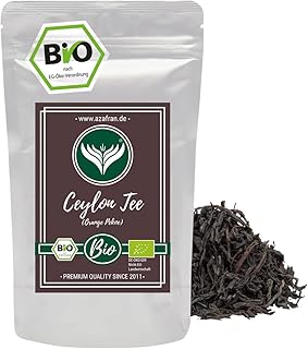 BIO Ceylon Tee OP (Orange Pekoe) aus Sri Lanka, Schwarztee lose 250g