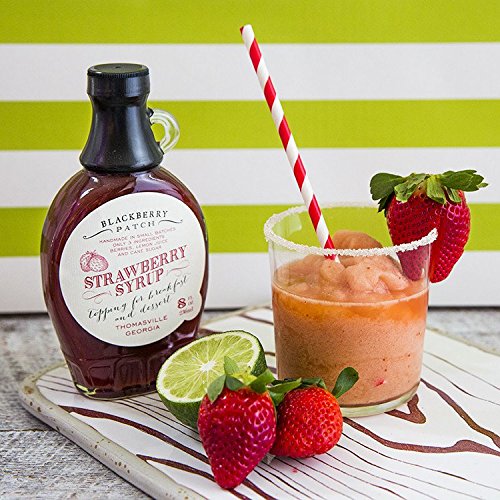 image for Strawberry Syrup 3 Ingredients - Blackberry Patch 8 oz Bottle – Opra