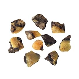 Septarian Raw Crystals, Large 1.25-2.0 Healing Crystals Natural Rough Stones Crystal for Tumbling, Cabbing, Fountain Rocks, Decoration, Polishing, Wire Wrapping, Wicca & Reiki