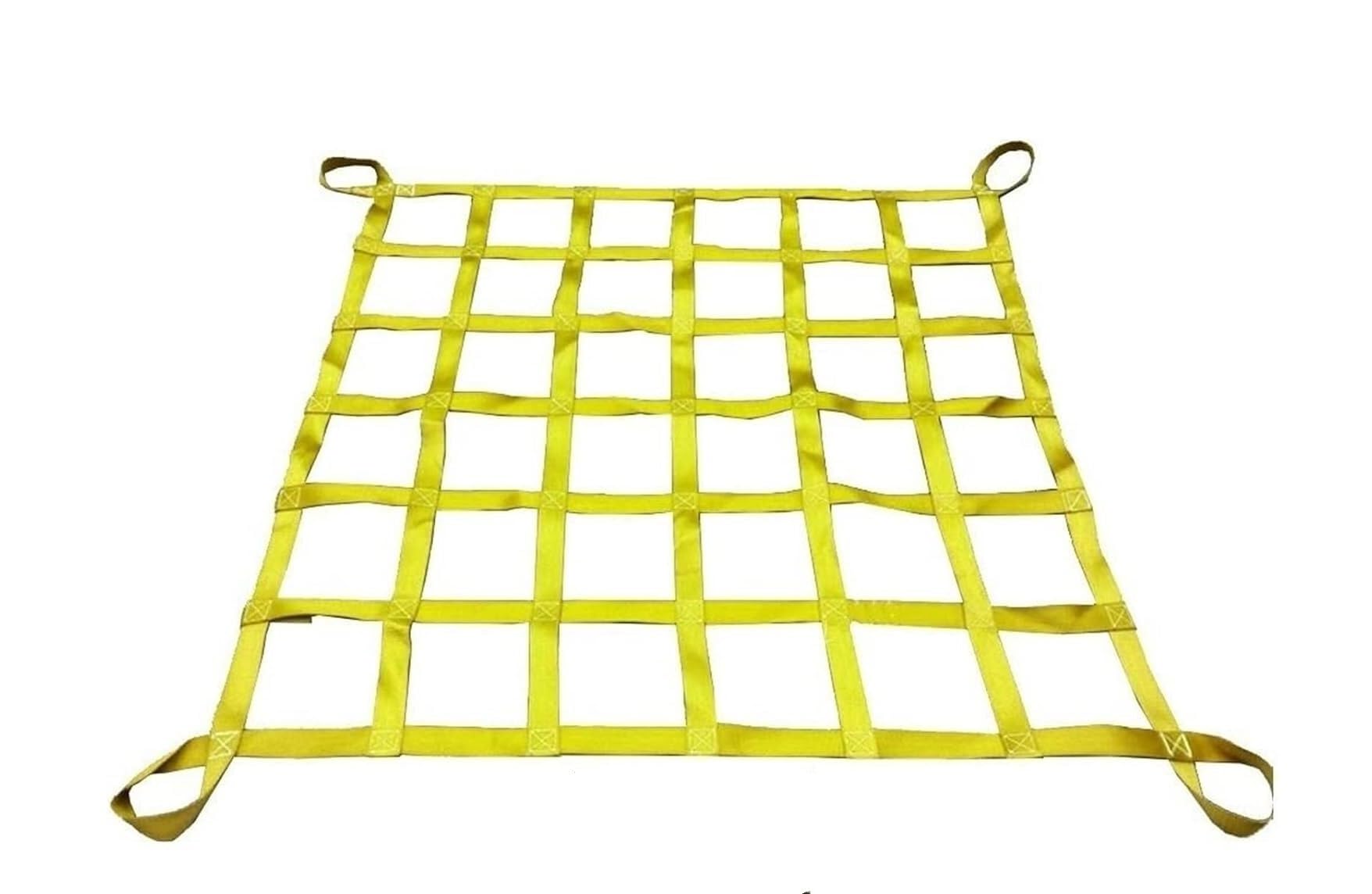 de elevación de Carga Personalizable: Eslinga de poliéster Duradera for de elevación elástica Multifuncional for Transporte y Almacenamiento Seguros(1.5x1.5M/Mesh 10cm/Load 1t)