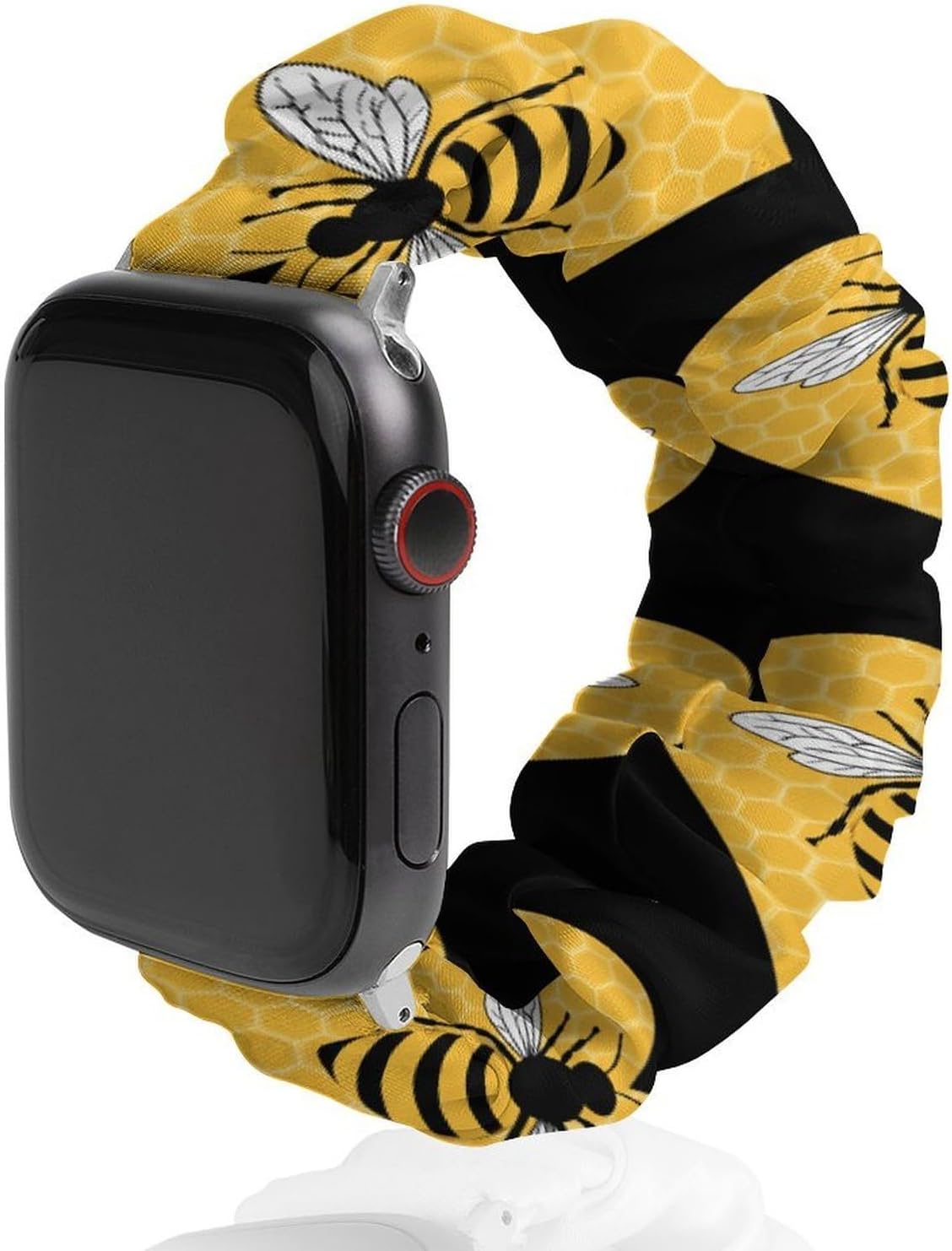 I Love Bee Watch Band Scrunchie