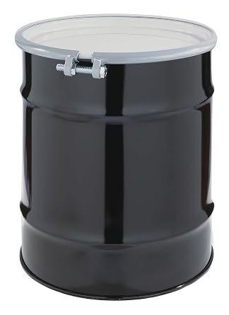 Transport Drum, Open Head, 20 gal., Black