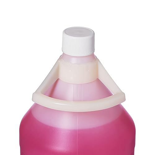 Miniatura 2 de Solución tampón pH 4, rojo codificado por color, solución de calibración de pH, 3.8 litros, 1 galón, estándar de referencia rastreable NIST,