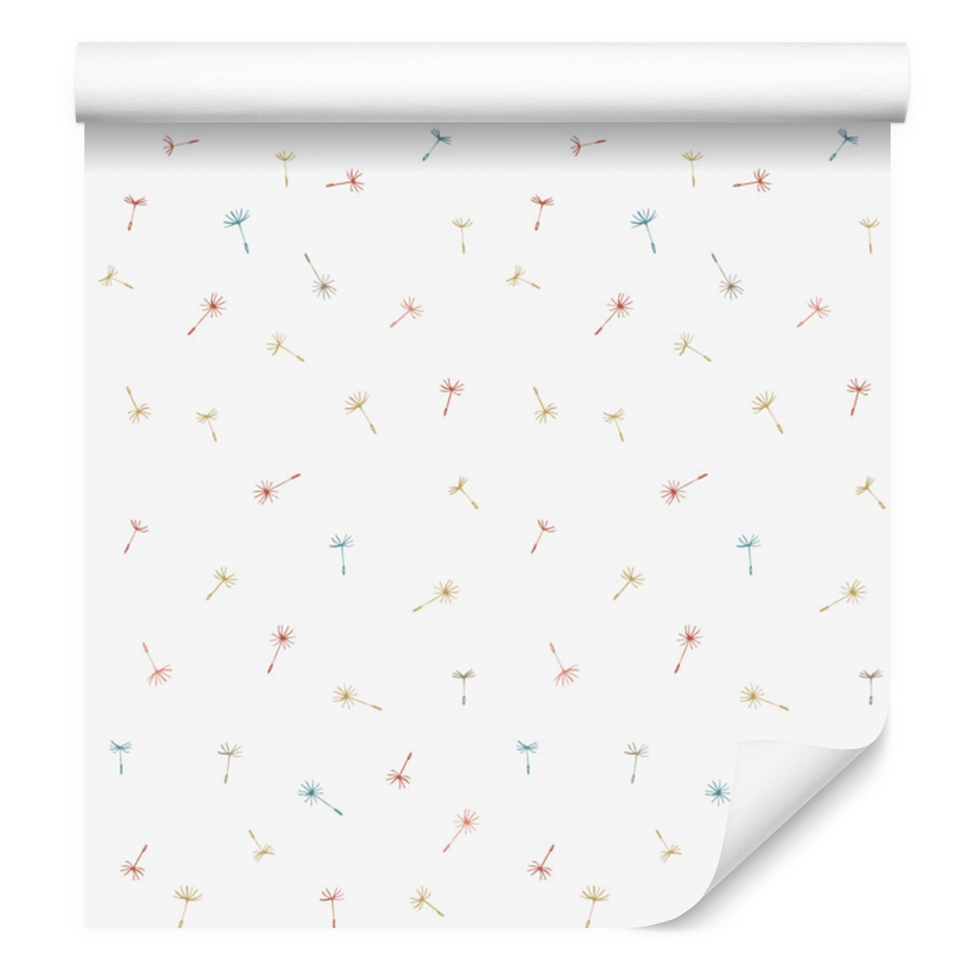 Vliestapete Bunte Löwenzahnsamen 50 x 1000 cm
