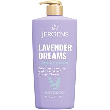 Jergens Shea Fusion Lavender Dreams Body Lotion, Scented Lotion, Moisturizer with Shea Butter and Vitamin E, 14 Fl Oz