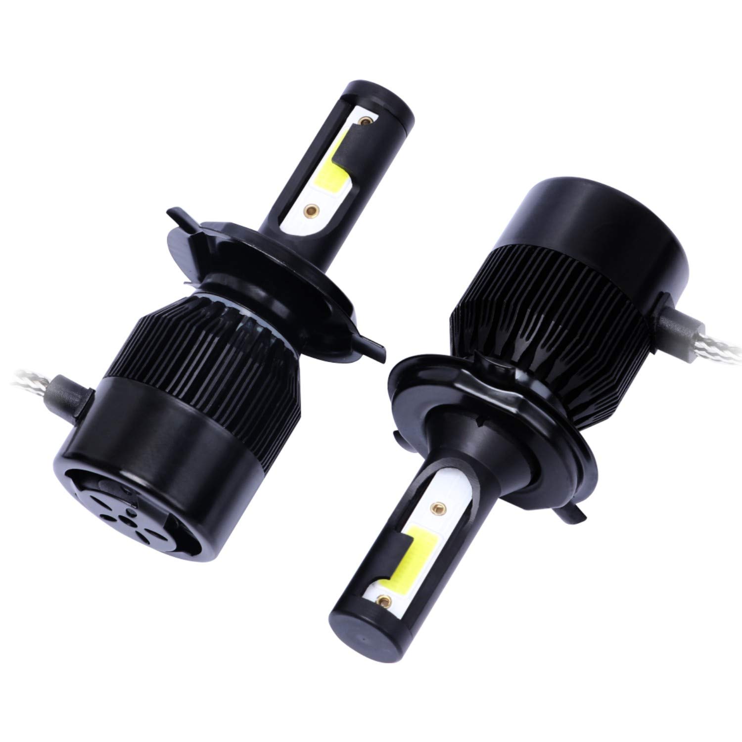 Amazon | GZCRDZ DC12V車用 LEDヘッドライト 冷却ファン付き H1 H4 H8