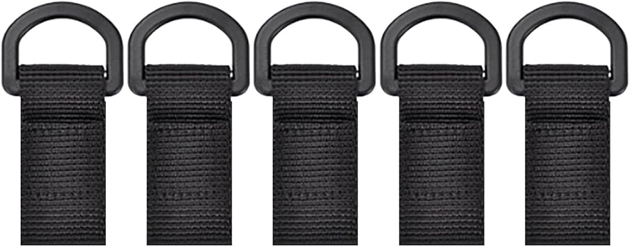 Multifunctional Webbing Belt D Ring Carabiner Tape Hook Key Holder Backpack Hook Buckle Clip Webbing Strap Quick Release Buckle Clip