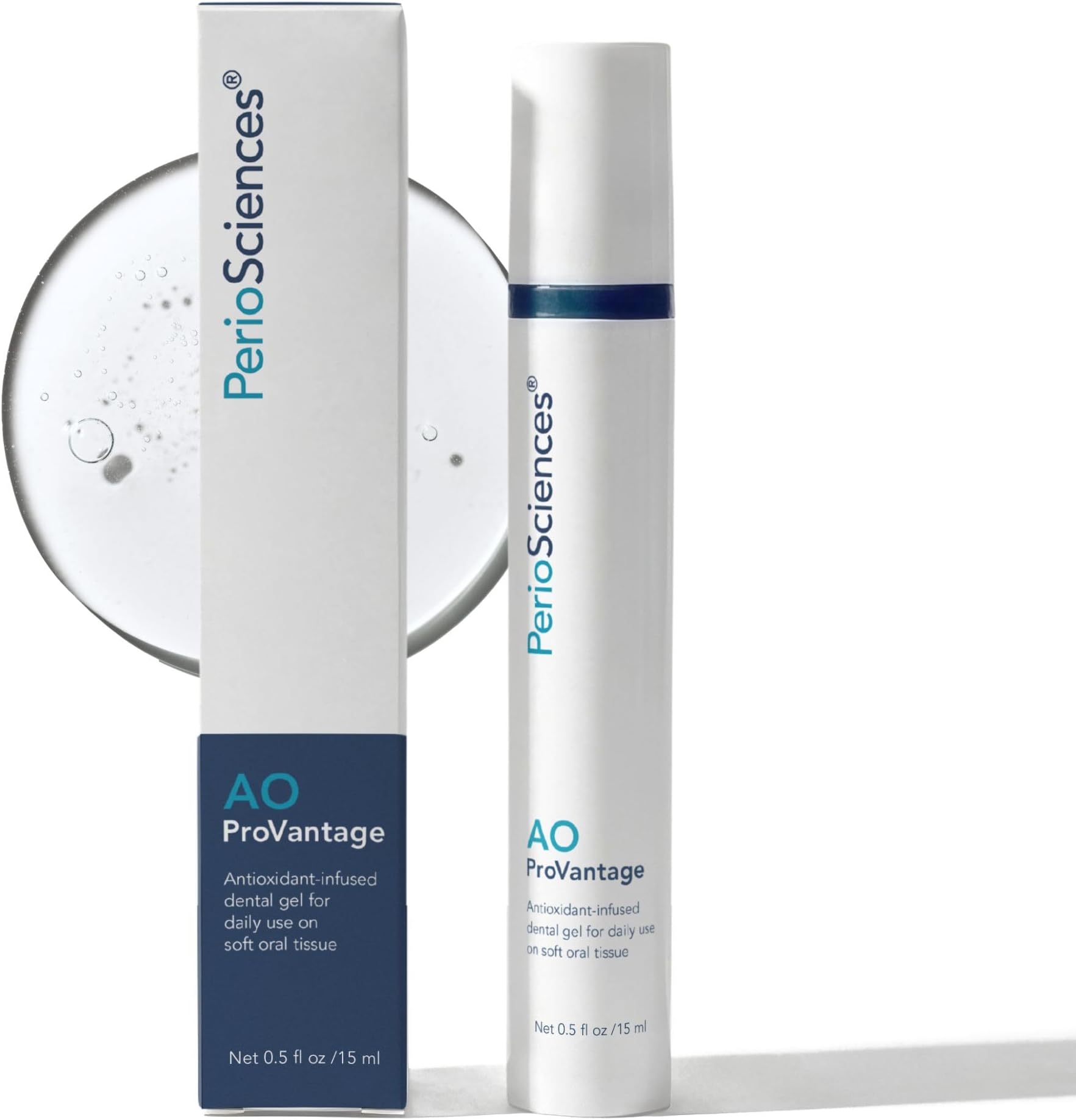 AO ProVantage Dental Gel with Antioxidants – Oral Gum Gel – Oral Care to Maintain Gum Health, 0.5 fl. Oz / 15ml