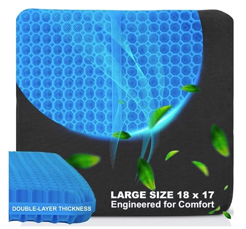 Large Cooling Gel Seat Cushion
