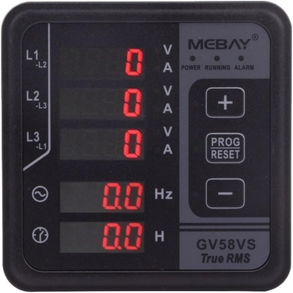 Updated Engine Multi function Digital Meter GV58VS GV59 Generator Multifunctional Digital Meter With Protection Function(GV58VS DC8-36V)
