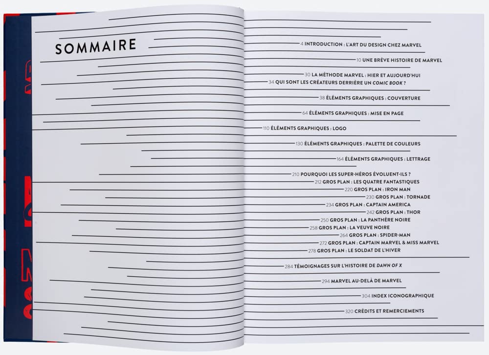 Marvel Une histoire de design: Conceptions graphiques et identité visuelle du plus grand éditeur de comics au monde