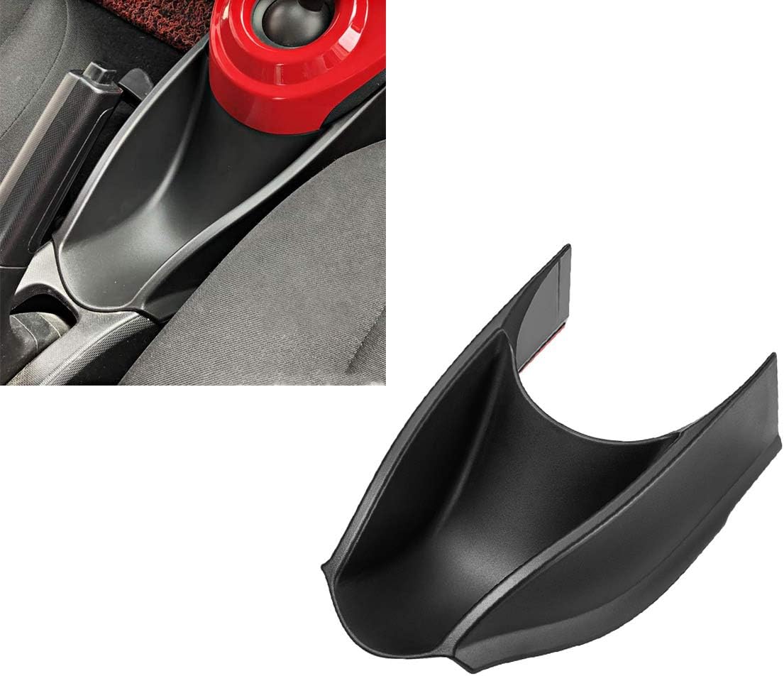 SHIFENG for Mercedes Benz New Smart 453 Fortwo Forfour Car Center Console Storage Box Handbrake Tray Organizers (453 fortwo forfour, Black)