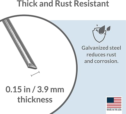 Miniatura 4 de Pinnacle Mercantile Estacas de jardín para tienda de campaña 9 pulgadas