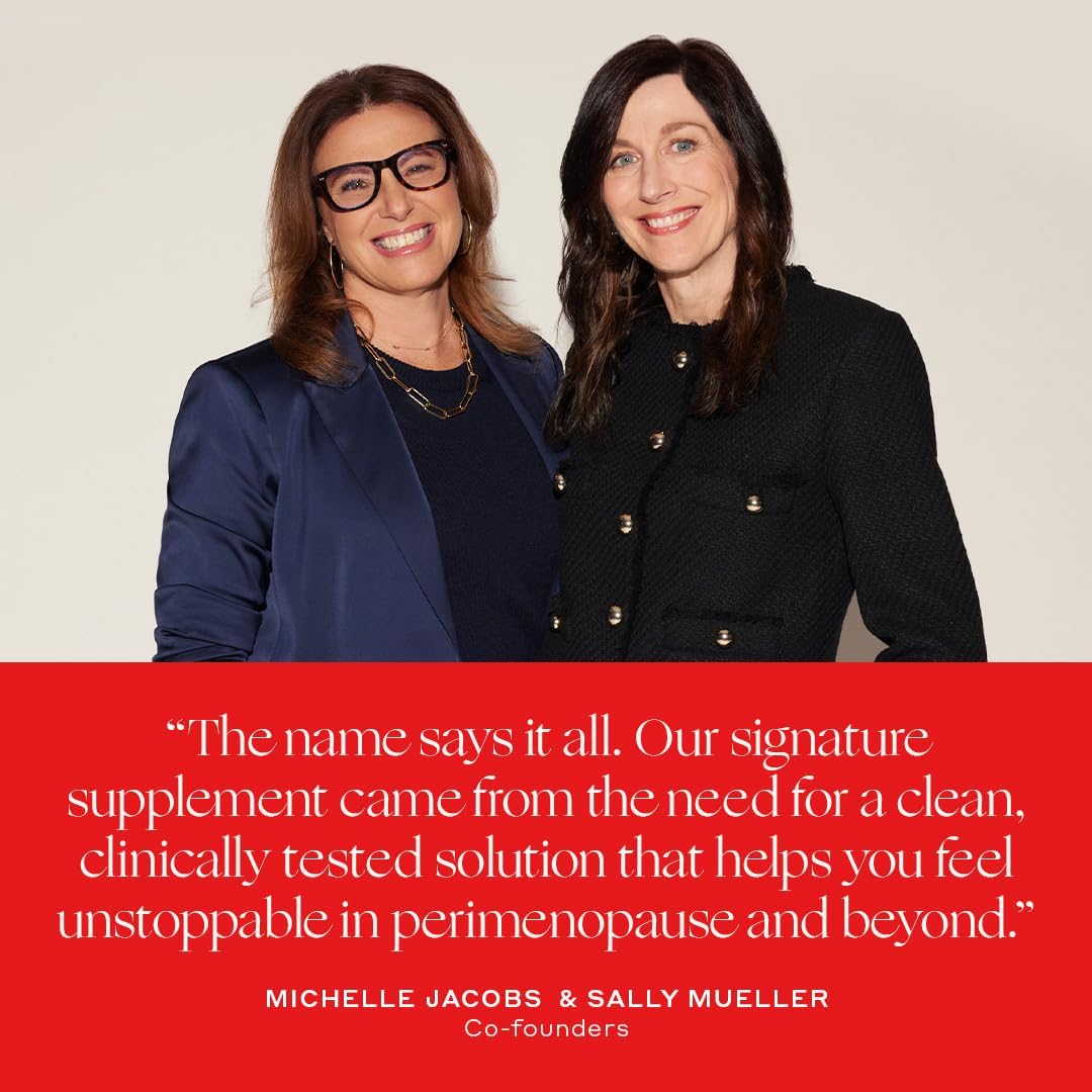 Womaness Menopause Supplements for Women - Hormone Balance for Women Perimenopause and Menopause - Ashwagandha, Pycnogenol and Bacognize for Hot Flashes, Brain Fog and Mood Hormone Free - 30 Capsules - Image 8