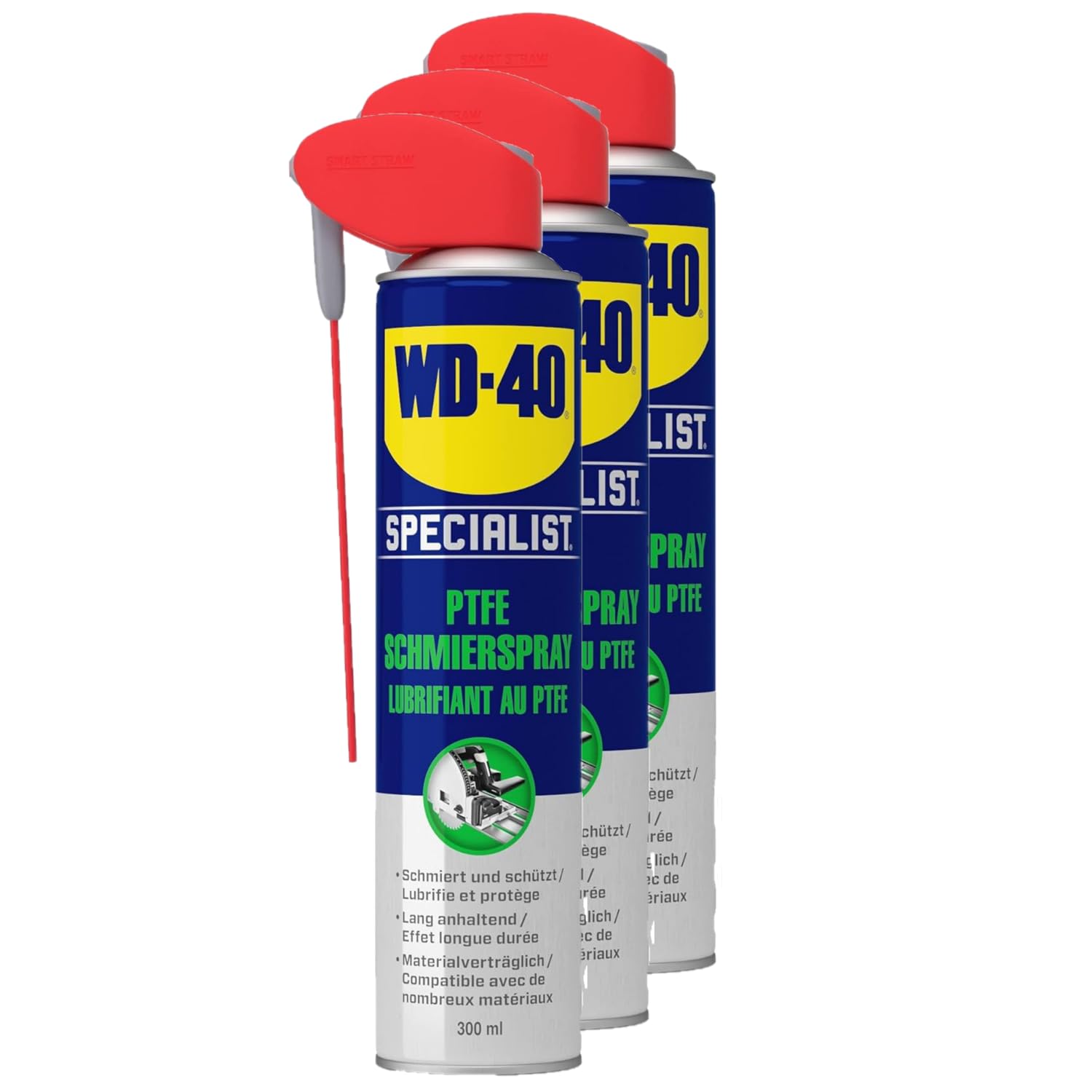 WD-40 Specialist Schmierspray Smart Straw 3x300ml