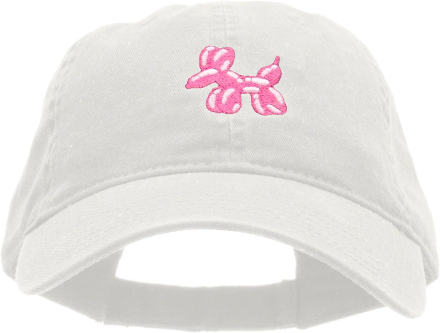 Balloon Animal Embroidered Garment Washed Cotton Twill Cap