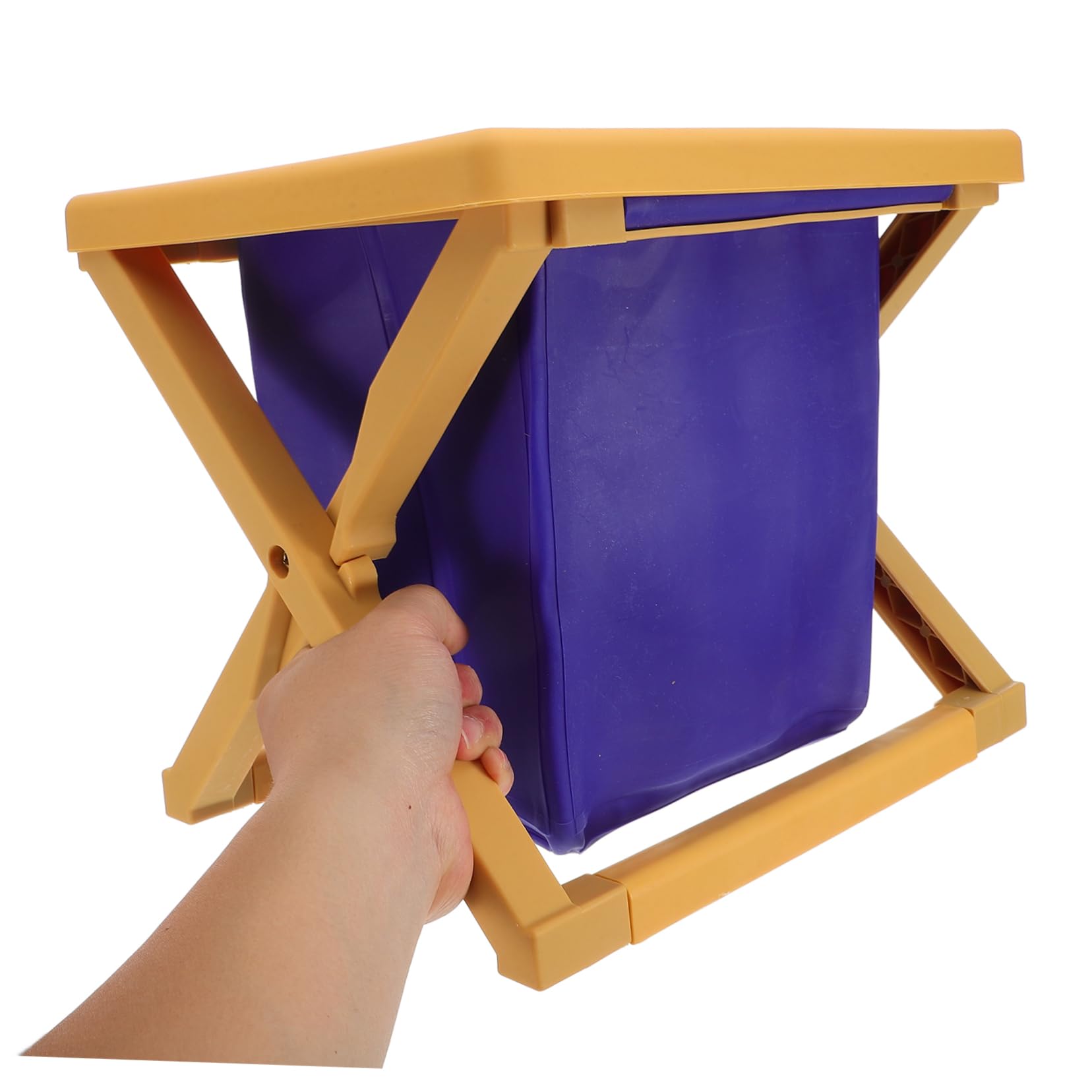 Yardwe Orinal de Viaje Portátil Plegable para Inodoro de Camping y Asiento de Inodoro con Higiénica para Senderismo