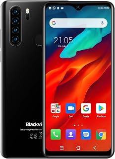 Unlocked Smartphone Blackview A80 Pro, 6.49 inch HD+, 4GB RAM+64GB ROM with 4680mAh Big Battery, 4G Dual SIM for AT&T, T-M...