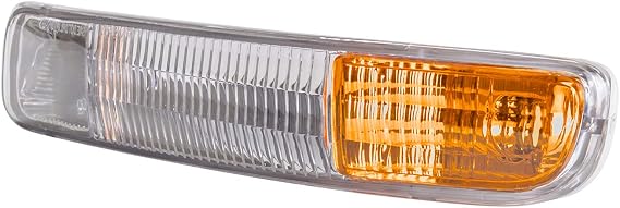 TYC Left Turn Signal/Parking/Side Marker Light Compatible with 1999-2006 GMC Sierra Pickup