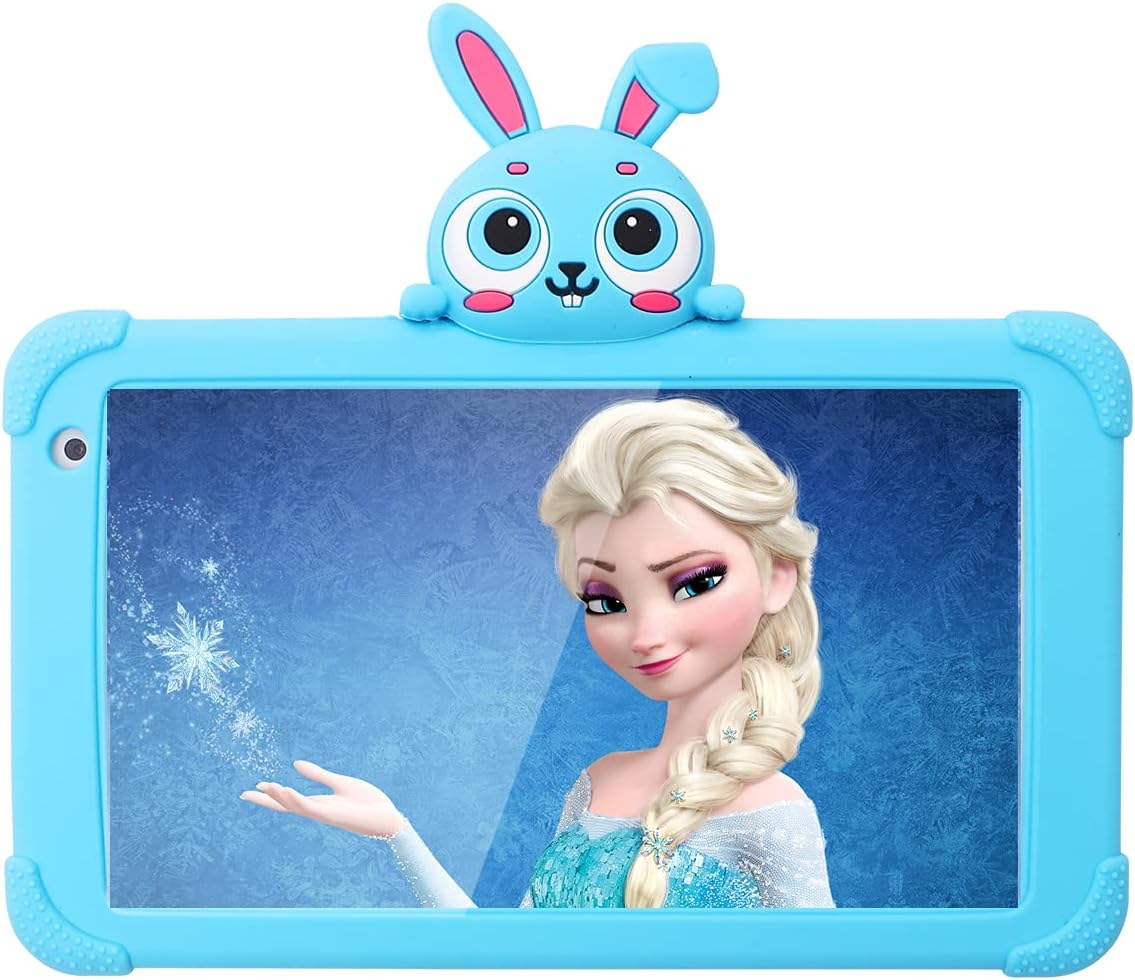TOPELOTEK Kids Tablet Android Toddler Tablet for Kids 7 inch WiFi Kids Tablets for Toddlers 32GB Quad Core Tablets for Kids Support Dual Cameras Netflix YouTube Parental Control for Boys Girls (Blue)