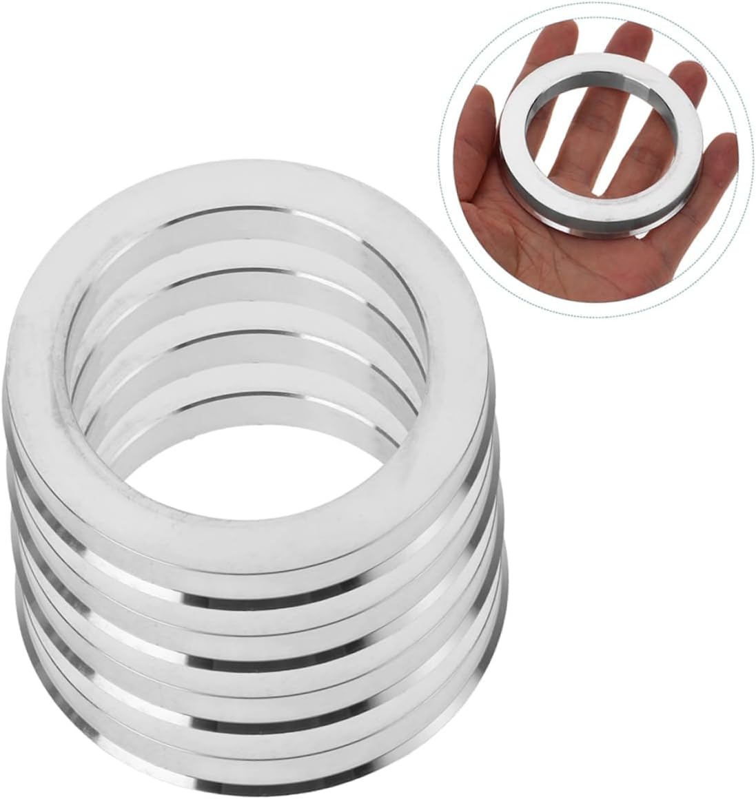 4pcs Hub Centric Rings Od to Id for Off-Road Wheel Hubs Hubrings for Enhanced Stability Performance