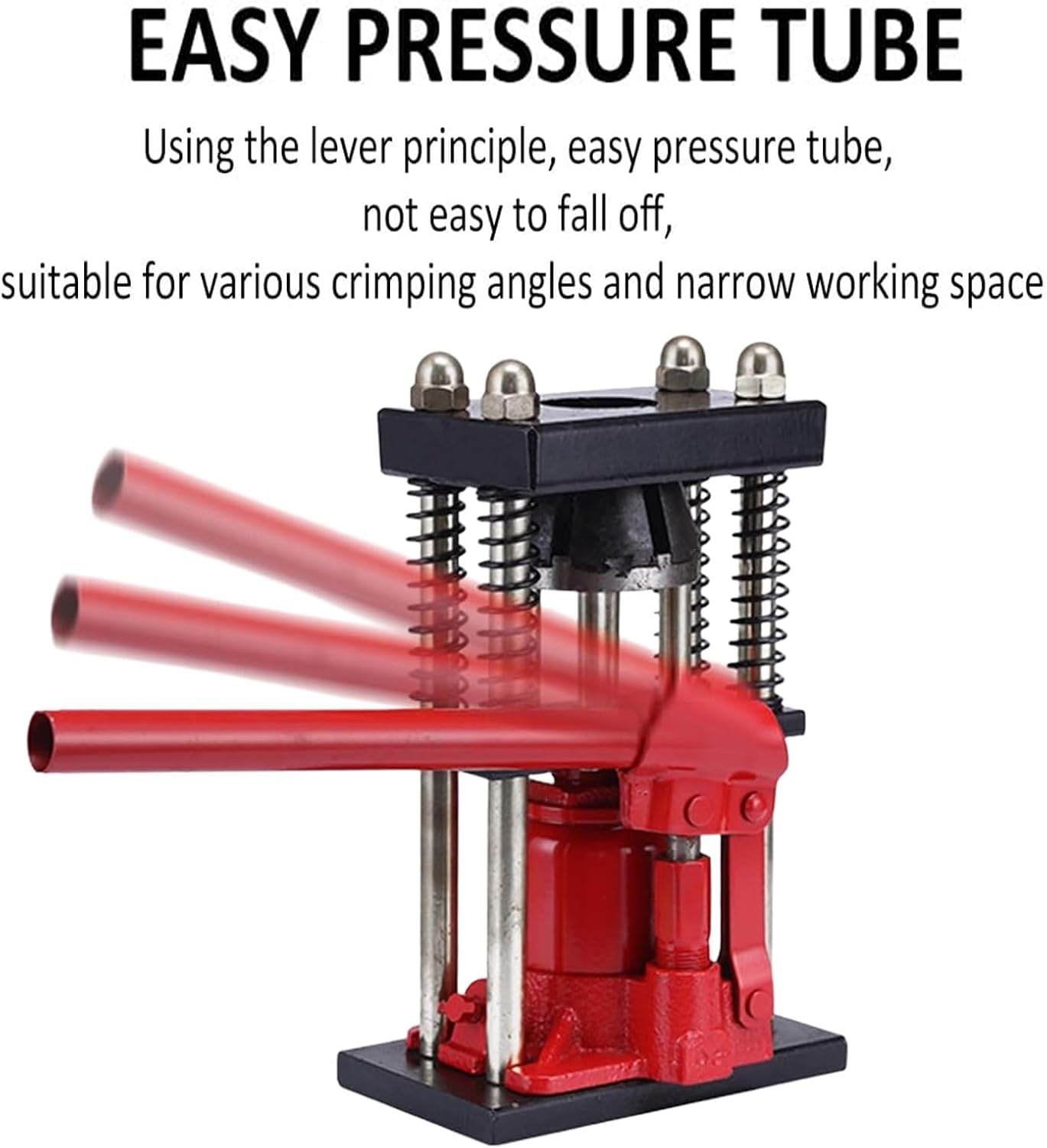 Hydraulische Schlauchpresse, 6-Tonnen-Tischpresse für PVC-Gummischlauchklemmung