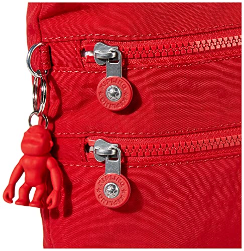 Kipling Womens Womenâ’s Alvar Bag, Super Light, Durable Messenger Bag, Nylon Shoulder Crossbody Bag, Red Rouge, Medium Us #TOP2