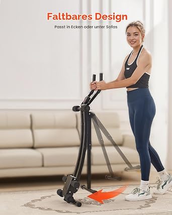 VEVOR Abdominal Trainer Abdominal Trainer AB Machine for Gym Abdominal Trainer 200 kg Weight Capacity Abdominal Trainer Strength Training Foldable Adjustable Fitness Equipment Black