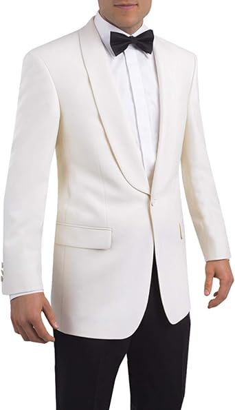 ivory dinner jacket shawl collar