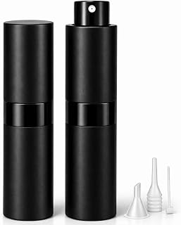 Genérico Atomizador Perfume Recargable 8ml Pack 2, Pulverizador de Viaje Antifugas con Vidrio Interior, Frasco para Colonia y Perfume – HKaizen