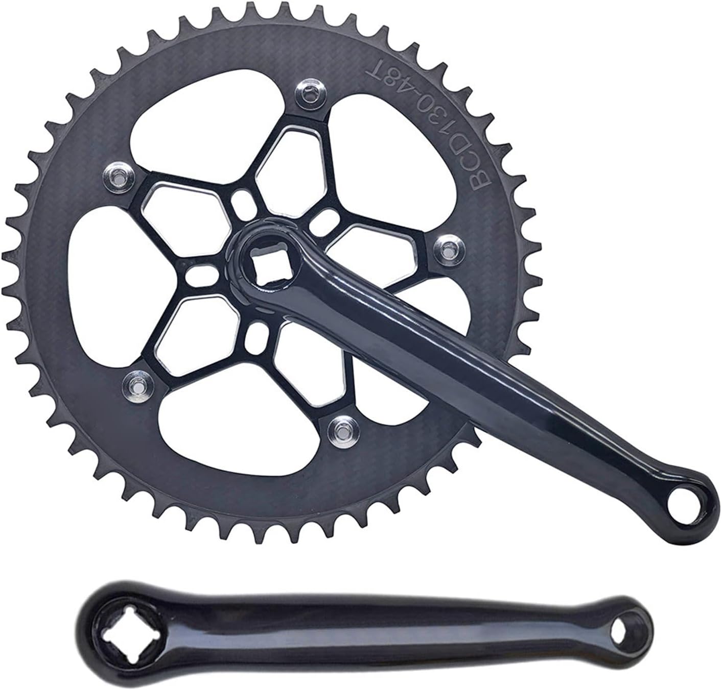 自転車ペダルクランクアーム交換用マウンテンバイクロードアルミ合金 170 ミリメートルクランクセットバイクセット