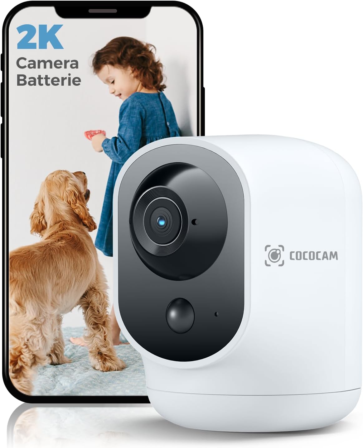 Tapo C21A Caméra WiFi Intérieure 2K 360° – Détection Personne, Suivi Mouvement, Vision Nocturne