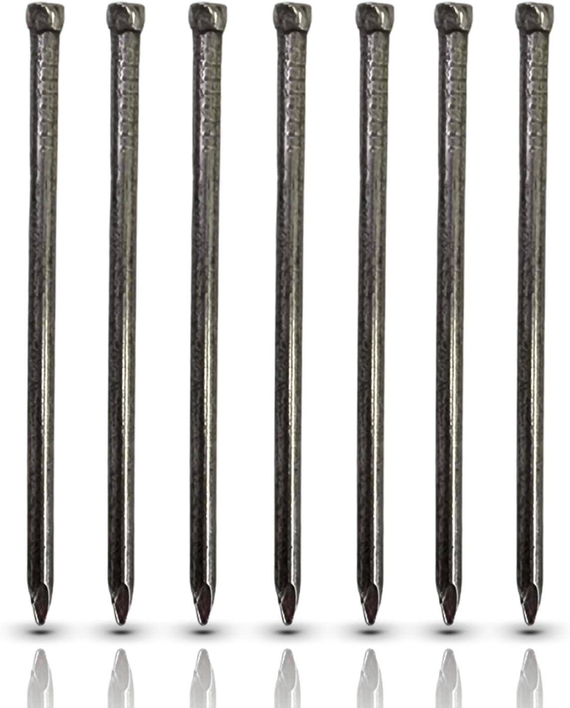 1" Inch 2D Small Head - Premium Quality Polished Finishing Nails Hand-Drive Hardware Carbon Steel Nail for Picture Hanging, Wood, Frame, Plaster and Concrete Wall - DIY (2400)