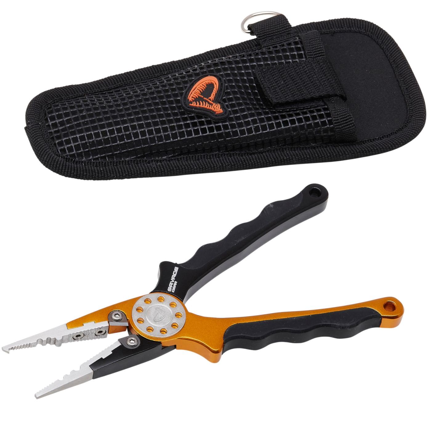 Savage Gear Schwarz/Silber/Gold Alu Pro Pliers: Medium
