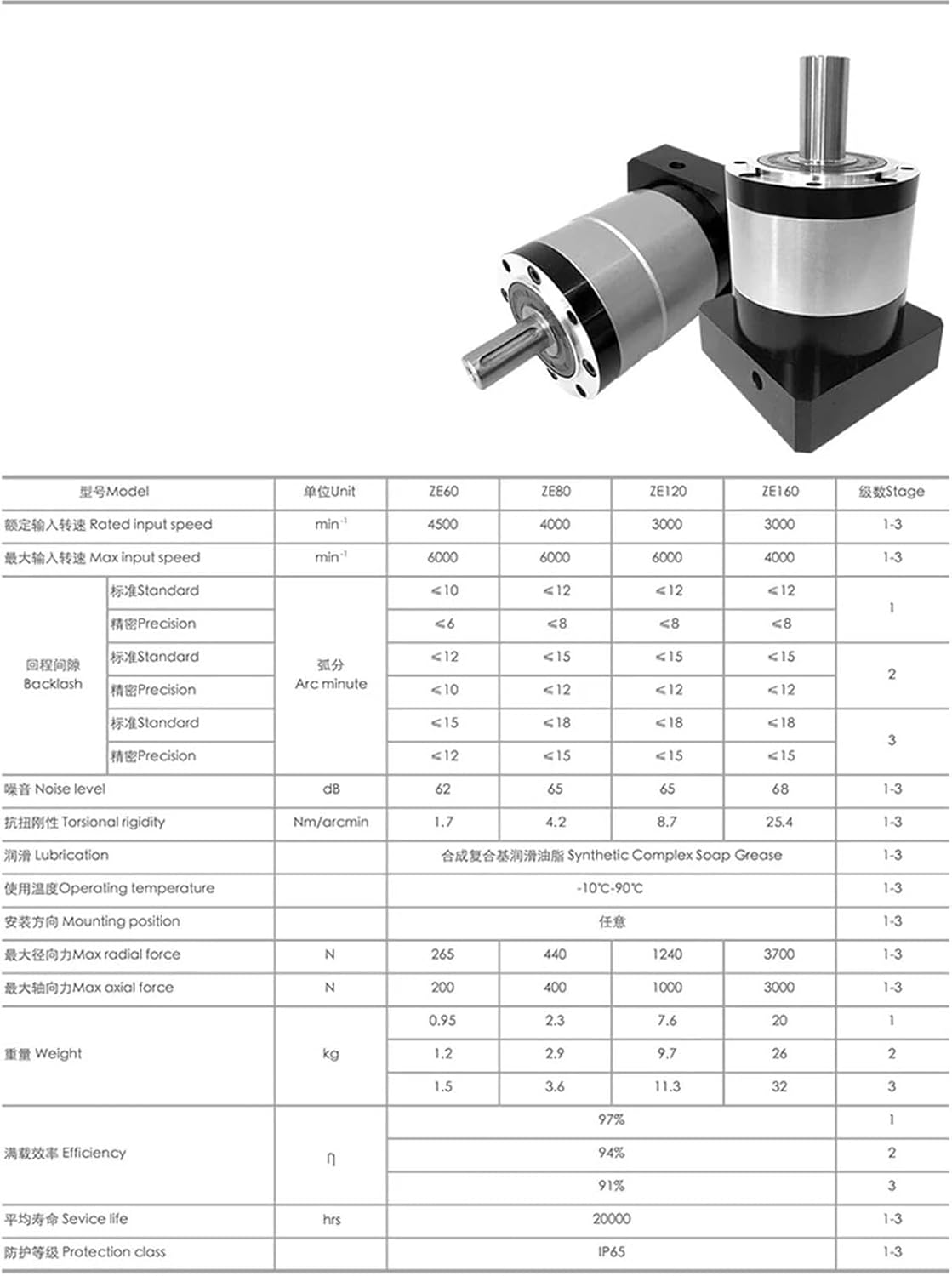 Precision Planetary Gear Reducer 6090115142 Servo Stepper brushless Motor Special Reducer Gearbox(9)