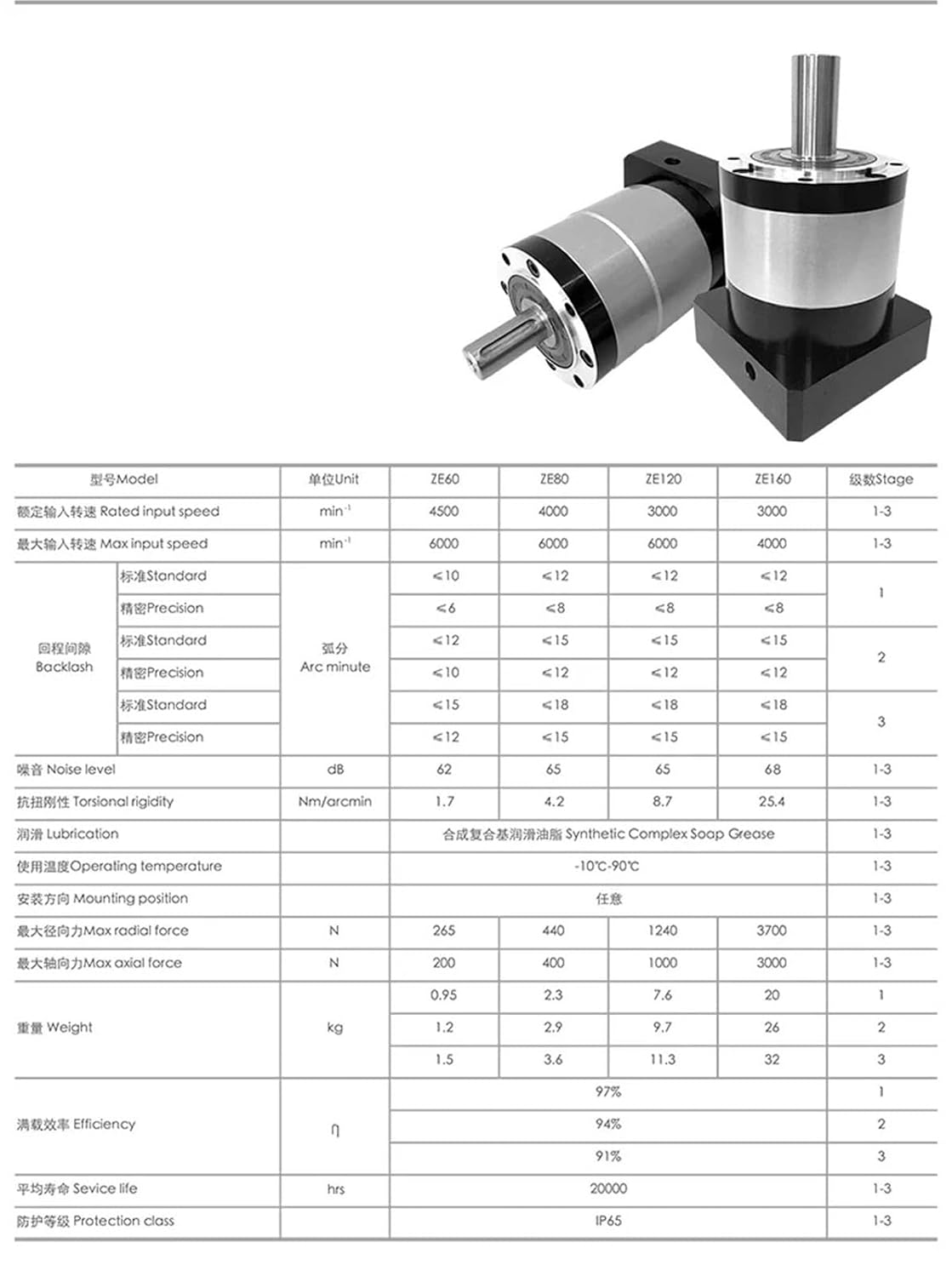 Precision Planetary Gear Reducer 6090115142 Servo Stepper brushless Motor Special Gearbox(1)