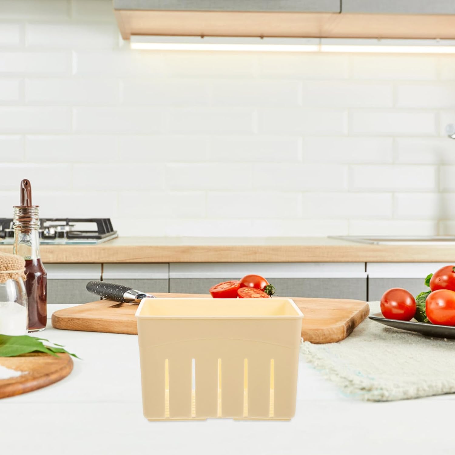 3 Sets Plastic Tofu Press with Lid for Home Making