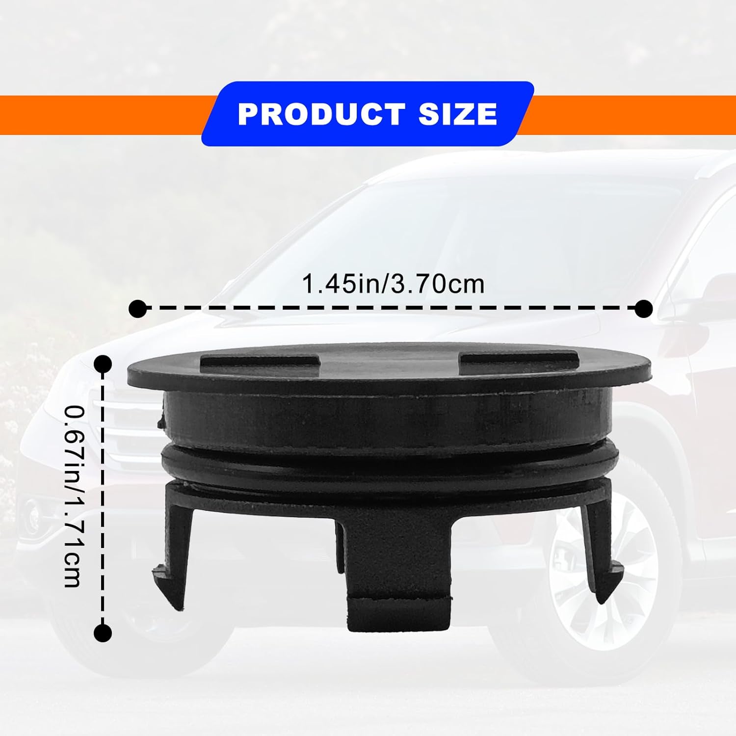 Cylinder Head Cam Plug Compatible with Honda Cr-v Civic Cam Plug Cap Replace 12513-P72-003