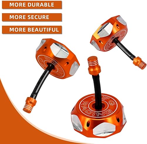 Miniatura 15 de Tapón de gasolina para motocicleta de 19 pulgadas, con válvula de respiradero, universal, CNC para SSR, Taotao Apollo 125, 110, Coolster Raptor Verde