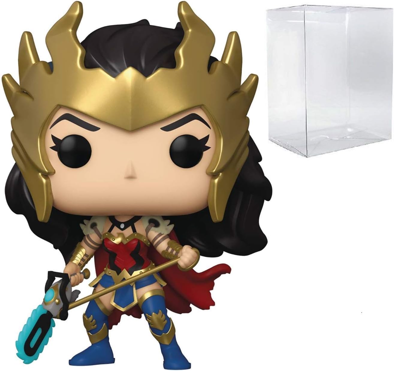 FunkoDC Heroes: Death Metal Wonder Woman (PX Previews Exclusive) Pop! Vinyl Figure (Bundled with Compatible Pop Box Protector Case)