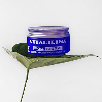 Vitacilin Anti-Wrinkle Facial Cream with Retinol, Collagen Peptides, Hyaluronic Acid, Vitamins B & E, Moisturizing Formula for Firming and Remodeling