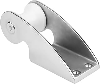 Bow Anchor Roller, Bow Anchor Roller, Stainless Steel 316 Stainless Steel Bow Anchor Fixed Bracket, Heavy Duty Bow Anchor Setting And Retrieving Rubber Roller for Marine Yacht Docking